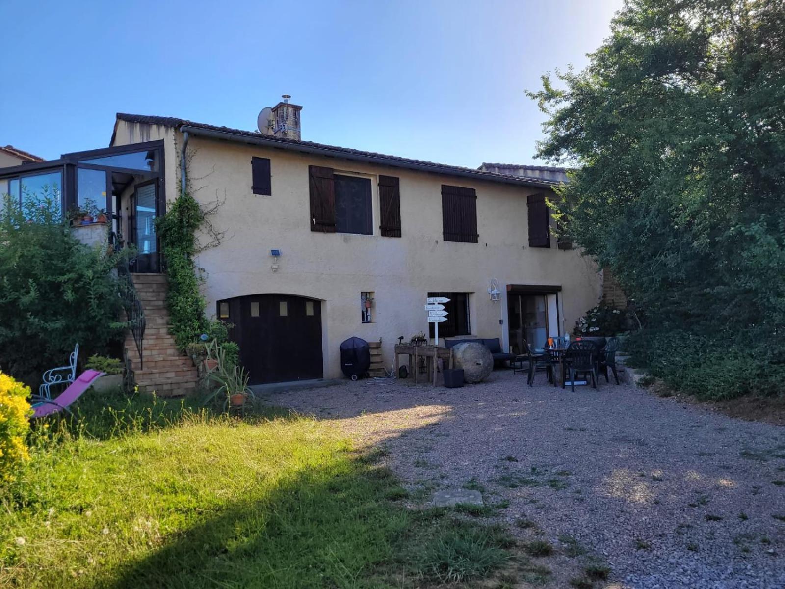La Jolie Vue Et La Maison De La Tour- Cordes-Sur-Ciel Les Cabannes  エクステリア 写真