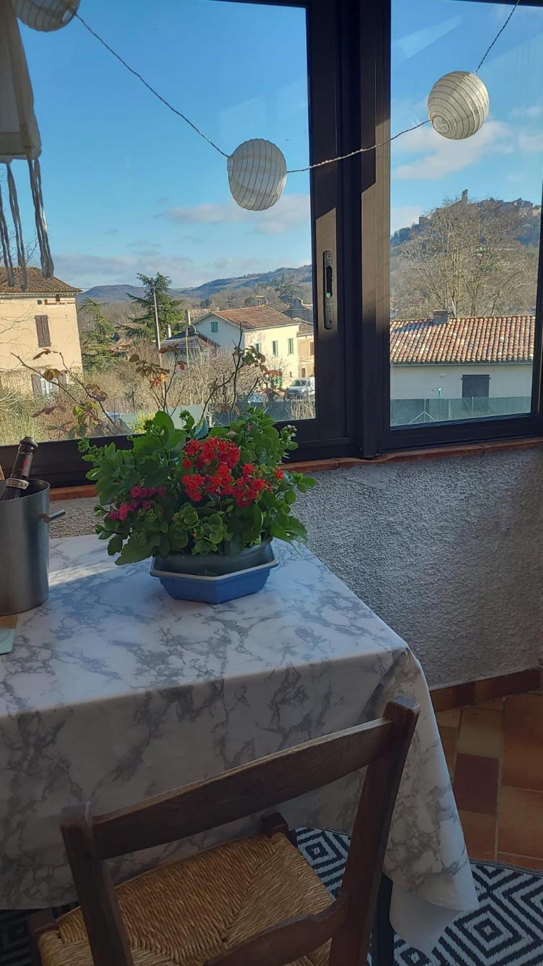 La Jolie Vue Et La Maison De La Tour- Cordes-Sur-Ciel Les Cabannes  エクステリア 写真